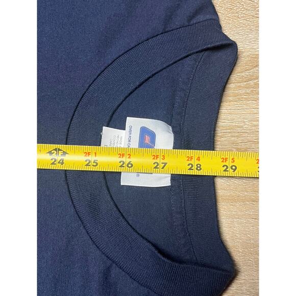 Patriots Vintage Shirt Mens L Blue Super Bowl New England Champs CSA - Picture 4 of 4